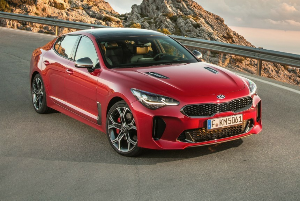 Коврики EVA для Kia Stinger (хэтчбек 5 дв) 2017 - Н.В.