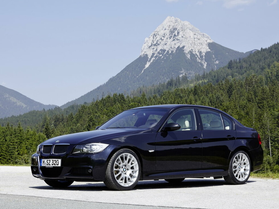 Коврики текстильные "Комфорт" для BMW 3-Series (седан / E90) 2004 - 2008, ые, 5шт.