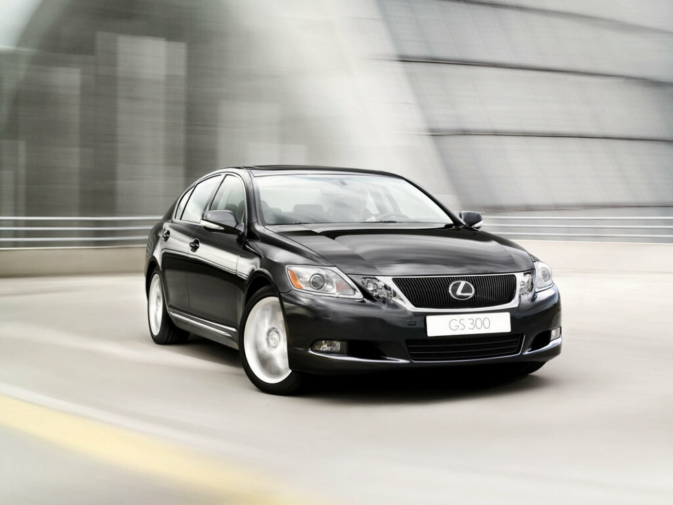 Коврики текстильные "Премиум+" для Lexus GS300 (седан / S190) 2007 - 2012, бежевые, 2шт.