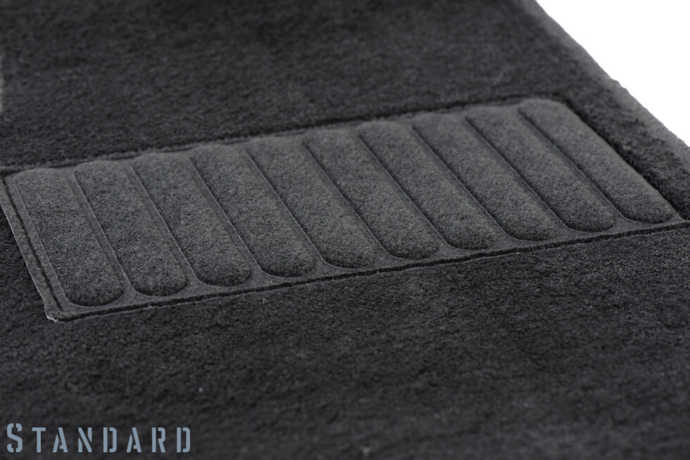 Коврики текстильные "Стандарт" для Mercedes-Benz GLC (suv, гибрид / X253) 2015 - 2019, черные, 1шт.