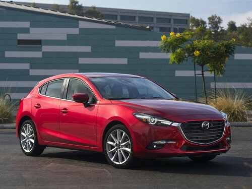 Коврики текстильные "Стандарт" для Mazda 3 (хэтчбек 5 дв / BM) 2013 - 2019, черные, 5шт.