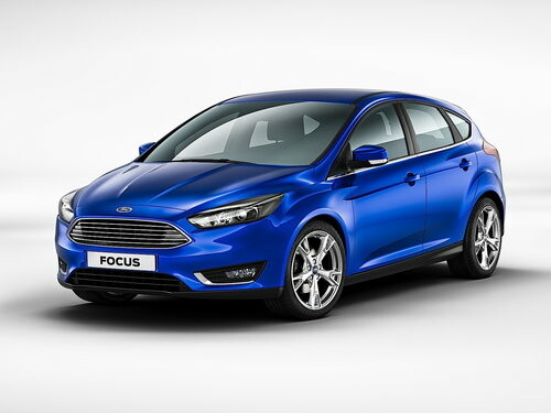 Коврики текстильные "Комфорт" для Ford Focus III 2014 - 2019, черные, 5шт.