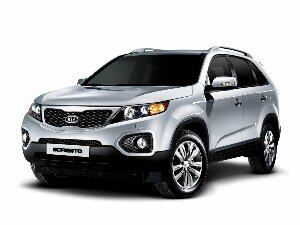 Коврики ЭВА "" для Kia Sorento II (suv  7 мест / XM) 2009 - 2012, ые, 5шт.